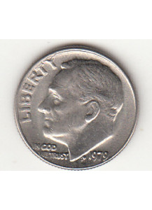 1979 - 10 Cents (Dime) Rame-nickel Dollaro Stati Uniti Roosevelt  Dime FDC